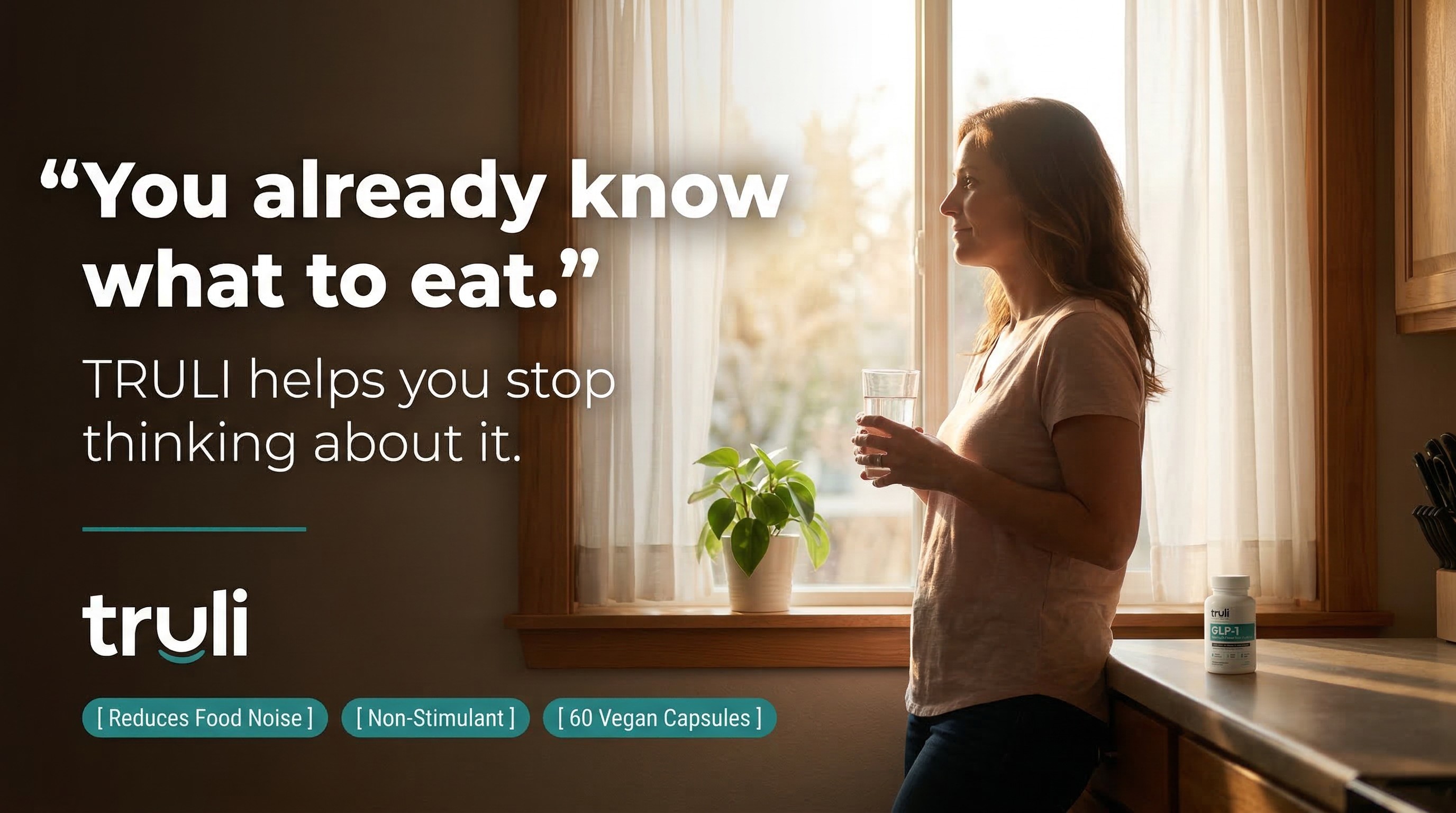You already know what to eat. TRULI helps you stop thinking about it.
